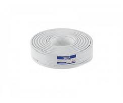 TV antenos kabelis 75 Omh Rg6U Cu, 1.13 mm varinis laidininkas, ekranavimas 64/0.12 mm varinė alavuo