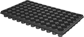 Plastmasinė daigykla, narelis 38 x 38 x 45 mm., 315 x 525 mm., 84 nareliai