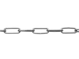 Suvirinta grandinė POSAMO VAUKA, C6/6,0mm, plienas, galvanizuota cinku, 30 m