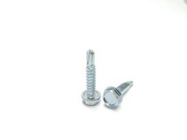 Savigręžiai sraigtai šešiakampe galva PROFIX, DIN7504K, 5,5 x 25 mm, cinkuoti, be tarpinės, 30 vnt.