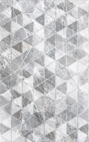 Plytelių keraminis dekoras KAI Jasper 4682, 25 x 40 cm, 1,200 m2/dėž., pilkos spalvos, rombai, Bulga