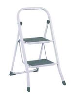 Kopėtėlės HERVIN EQUIPMENT, 2 pakopos, metalinės, spl žalia, 470 mm, SL-2122R-GREEN