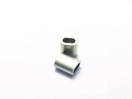 Užspaudžiamoji įvorė POSAMO VAUKA, Z1,5/1,5mm, poliruotas aliuminis