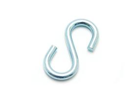 Avarinis kablys POSAMO VAUKA, S formos, 60/6,0mm, plienas, galvanizuotas cinku