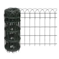 Gėlynų tinklas HERVIN GARDEN, cinkuotas, dengtas PVC, akutė 150 x 90 mm, 0,4 x 10 m, horizontali vie