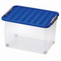 Plastikinė daiktadėžė su užspaudėju HEIDRUN 1610, 45 l