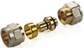 Jungtis GENERAL FITTINGS, d20 x 3/4'', užveržiama/vidinis sriegis 88.03.750