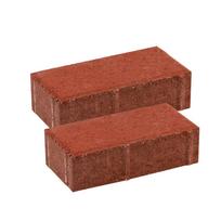 Grindinio trinkelė BRIKERS PRIZMA 5, raudona, matmenys 200 x 100 x 50 mm, 1 m² - 50 vnt.