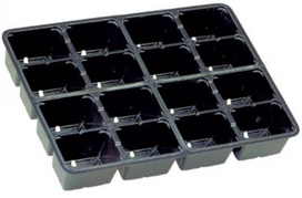 Plastmasinė daigykla, 16 vietų GPPL283816