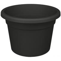 Plastikinis vazonas PREMIUM, antracito sp., 24,7 x 17,6 cm.