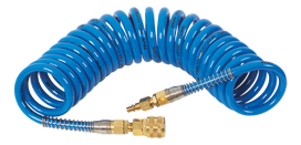 Spiralinė aukšto slėgio žarna NEO, (75M692, 12-076) 7 bar, 8 x 12 mm, 15 m, mėlyna