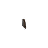 Grindjuostės užbaigimas CEZAR Slim Nr. M-176, 22 x 45 x 22 mm, spl. ąžuolas "Congo", 2 vnt.