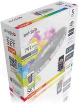 Išmaniosios šviesos diodų juostos komplektas AVIDE, At-3664 Wi-Fi +Tuya, LED 5m, 22W/m, IP65, RGB+27