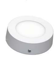 Įmontuojamas šviestuvas ORRO, panelė, paviršinė, LED 6 W, 220-240 V, 800 lm, 3000 K, apvali, baltos