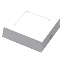 Įmontuojamas šviestuvas ORRO, panelė, paviršinė, LED 6 W, 220-240 V, 800 lm, 3000 K, kvadratinė, bal
