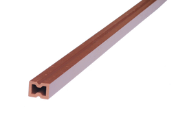 Medienos ir plastiko kompozito skersinė sija, WPC SY-40S25 Teak C04, 40x25x2300mm 1vnt.-2,3m