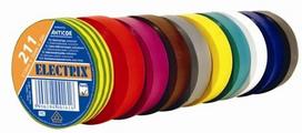 Laidų izoliacija ELECTRIX, 0,13 mm x 19 mm x 20 m, geltonos-žalios sp.
