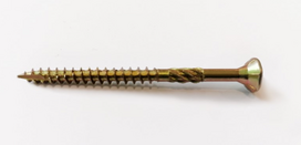 Medsraigčiai ROBUS, 4,5 x 45/27 mm, įleidžiama galva, cinkuoti, 200 vnt., TORX25