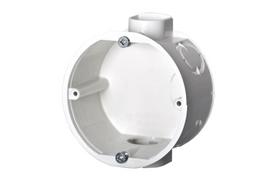 Montažinė dėžutė LIREGUS Įid-66-001-01, 42 mm, p/t, su medsraigčiais, sujungiama