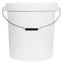 Plastikinis maistinis kubilas rauginimui su dangčiu, 35 l, hermetinis