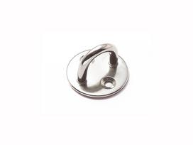 Apvali plokštelė su ausele POSAMO VAUKA, 5 × 33mm, plienas, galvanizuotas cinku