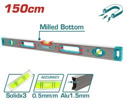 Gulsčiukas TOTAL, magnetinis, 3 akutės, aliumininis korpusas, storis 1,5 mm, 150 cm, TMT215028M