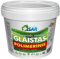 Polimerinis glaistas SAR, su kreidos užpildu, 8 kg (kibire)