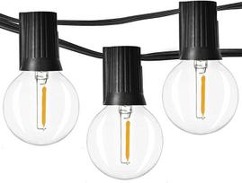 Lauko girlianda ORRO GRL5230VW-G, su lemputėmis LED 25vnt., 15 m, 2200K, IP44