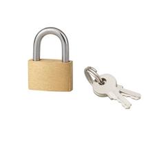 Pakabinama spyna SP Basic, 25 mm žalvariniu korpusu 2 raktai, 970025