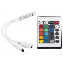 Šviesos diodų juostos kontroleris ir pultas AVIDE Rgb, RGB, 72W, 24 mygtukai