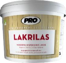 Lakas lakrilas medienai PRO, 0,9 l, blizgus