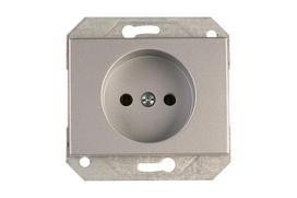 Kištukinis lizdas VILMA RP16-001-02 XP500, b/r metaliko sp.