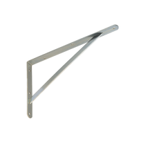 Lentynos laikiklis VELANO, WSWP 400 ZN 400x250x4,0 mm, DMX 5197