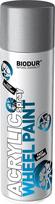 Automobiliniai dažai BIODUR, ratlankiams, akriliniai, sidabriniai, 500 ml