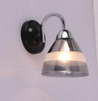 Sieninis šviestuvas BALTIK GAISMA K90561/1W, E27, 1 x 60W, juodos sp., metalas+stiklas, 190 x 220 x