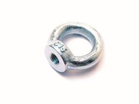 Ąsinė veržlė POSAMO VAUKA, M10 pagal DIN 582, plienas, galvanizuotas cinku