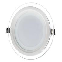 Įmontuojamas šviestuvas ORRO P-13, panelė, įleidžiama, LED 12 W, 220-240 V, 800 lm, 3000 K, apvali,