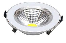 Įmontuojamas LED šviestuvas ORRO, LED 5 W, 220-240 V, 300 lm, 3300 K, apvalus, D100x35 pjovimo skyle