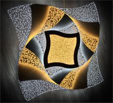 Lubinis LED šviestuvas BALTIK GAISMA K77913/500, 102 W, 3000+6000K, 230V, 7140 lm, su pultu, kvadrat