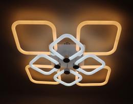 Pakabinamas LED šviestuvas BALTIK GAISMA Prd-C 0534S-4+4, 2 x 144 W, 230 V, 2700+6400K/4200K/6400+27