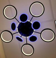 Pakabinamas LED šviestuvas BALTIK GAISMA Mx55682-5+5, 2 x 101 W, 3000-6500K, 230V, 12120 lm, 770 x 7