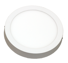 Įmontuojamas šviestuvas ORRO, panelė, paviršinė, LED 18 W, 220-240 V, 1200 lm, 3000 K, apvali, balto