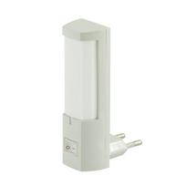 Sieninis šviestuvas DORA 2321, LED 0,4W, 6500K, 220-240V, 9,2 lm, IP20, su jungikliu, 180°, baltos s