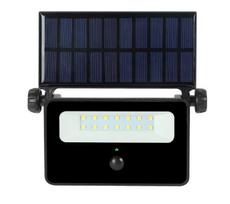LED prožektorius su saulės baterija ORRO Rw-01Sfl-S3, su judesio davikliu, 20W, 1600lm, 6500K, IP65,