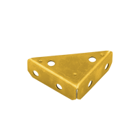 Dėžės sutvirtinimo kampas DOMAX, NS 50 50x50x16x1,4 mm, 8833