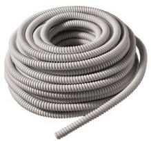 Gofruotas vamzdis ELECTRALINE 20941168I, D25mm, su viela, polipropileninis, behalogeninis-nedegus, p
