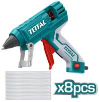 Pistoletas klijams TOTAL, 30W, 11,2 mm, klijų lazdelės 8 vnt., TT301116