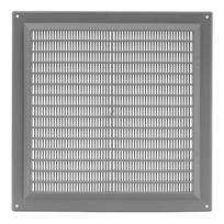 Ventiliacinės grotelės EUROPLAST VR2525P, 250 x 250, plastikinės, pilkos spalvos