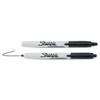 Žymeklis rašalo pagrindu SHARPIE Fine Retractable, juodas, 1 mm, 09-810840