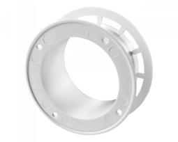 Ventiliacinis flanšas PLASTIVENT, d125, plastikinis, baltas, F125